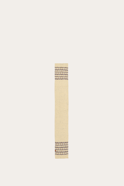 Birch Tweed Fair Isle Scarf Birch - Frye