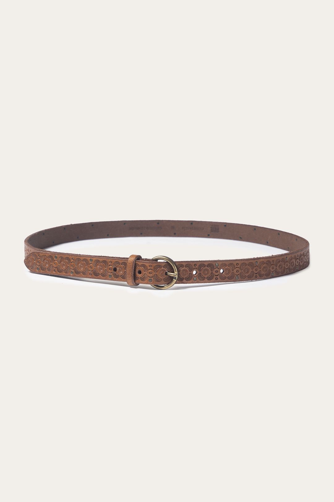 Light Whiskey 20mm Tooling & Stud Belt Light Whiskey - Frye