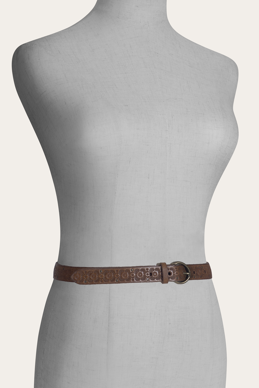 Light Whiskey 20mm Tooling & Stud Belt Light Whiskey - Frye