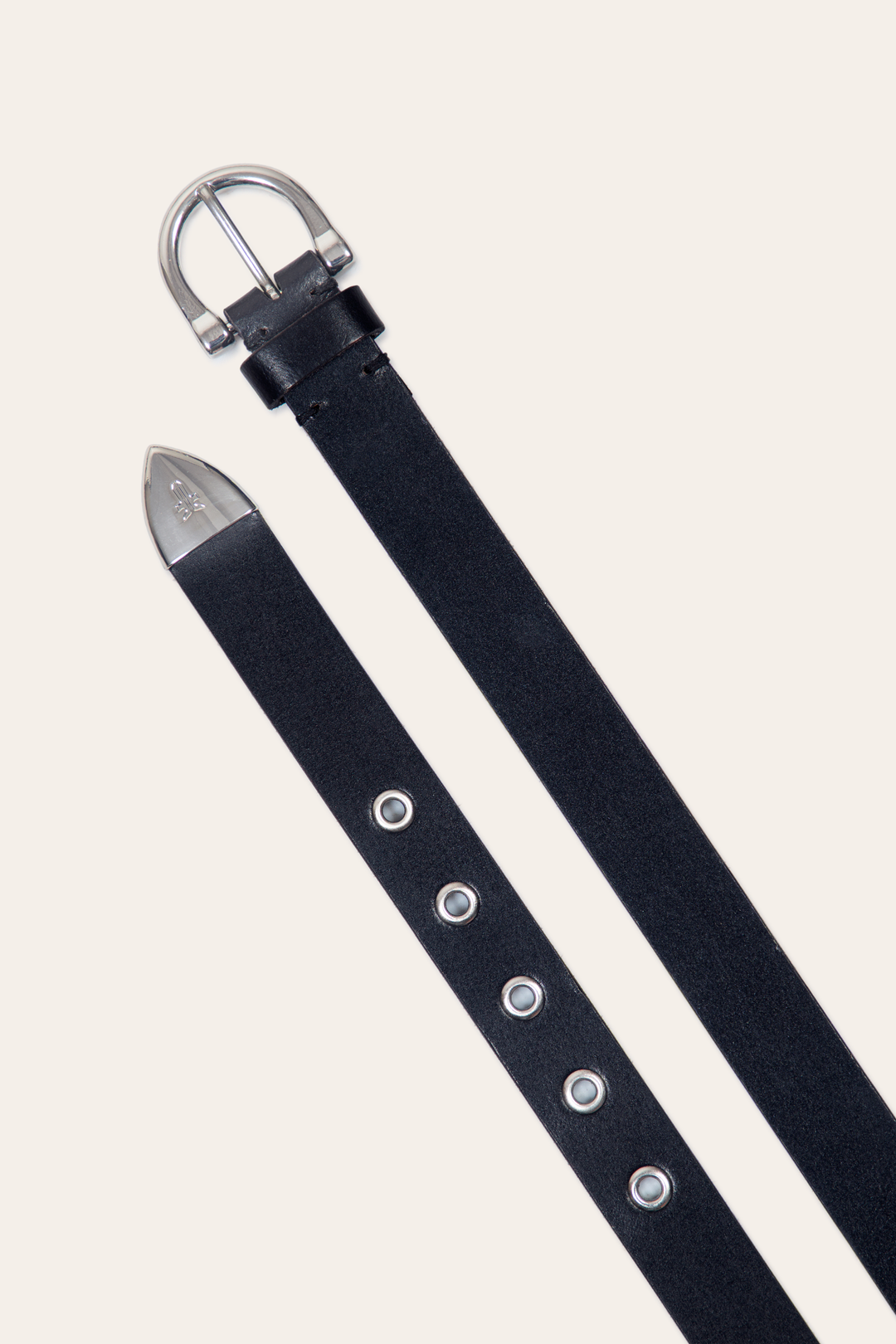 Women’s Black 25mm Horseshoe Buckle Belt Black - Frye