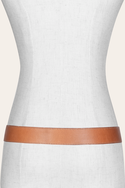 Women’s Beige 35mm Belt With Concho On Loop Beige - Frye