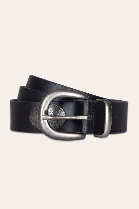 Women’s Black 30mm Concho Belt Black - Frye