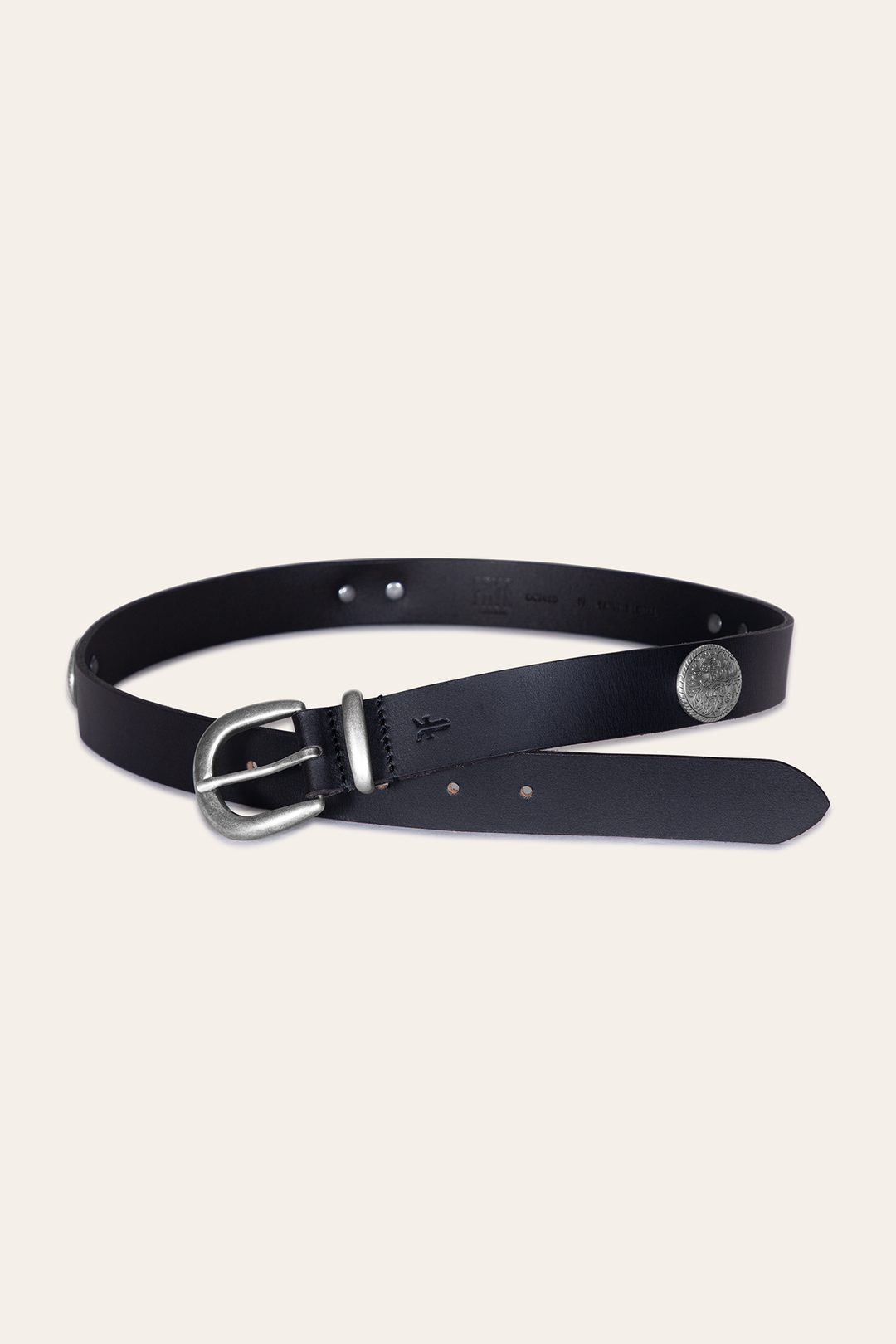 Women’s Black 30mm Concho Belt Black - Frye