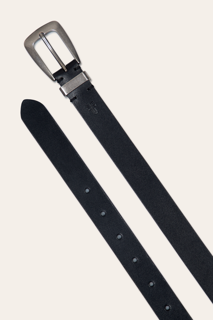 Women’s Black 25mm Belt With Metal Loop Black - Frye