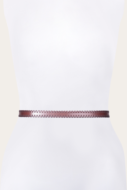 20mm Tan Leather Belt With 3-Piece Buckle Set Tan - Frye
