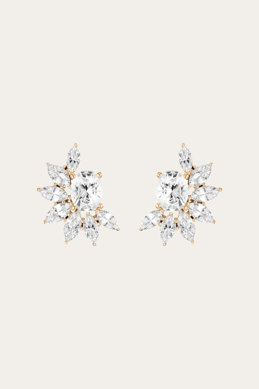 Women’s Marquise Fringe Earrings | Aurate x The Frye Company Yellow Vermeil - Frye