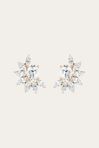 Women’s Marquise Fringe Earrings | Aurate x The Frye Company Yellow Vermeil - Frye