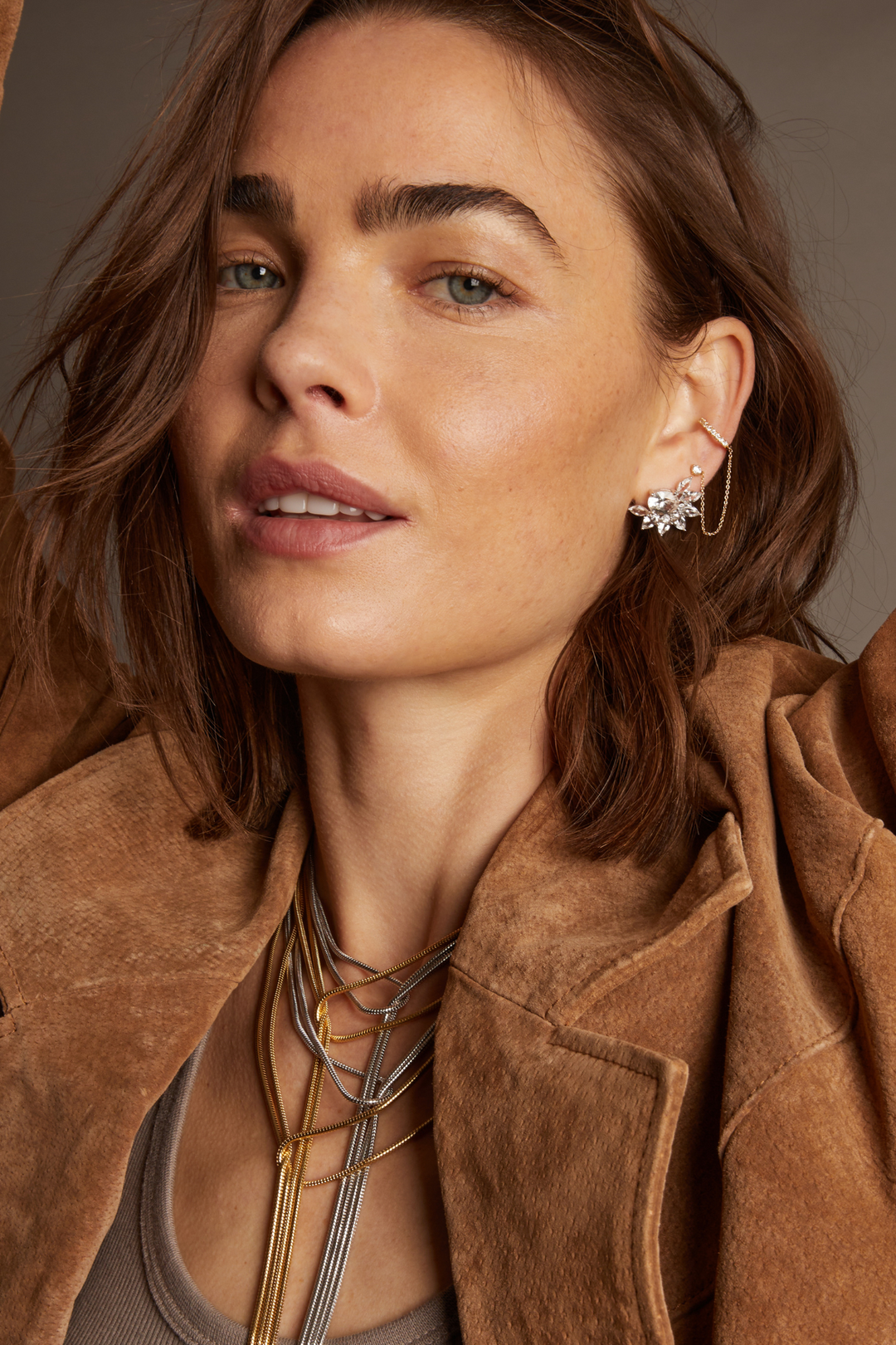 Women’s Marquise Fringe Earrings | Aurate x The Frye Company Yellow Vermeil - Frye