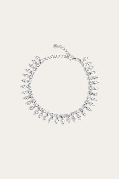 Women’s Marquise Fringe Bracelet | Aurate x The Frye Company Sterling Silver - Frye