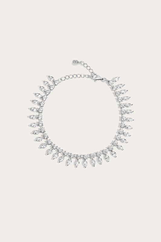 Women’s Marquise Fringe Bracelet | Aurate x The Frye Company Sterling Silver - Frye