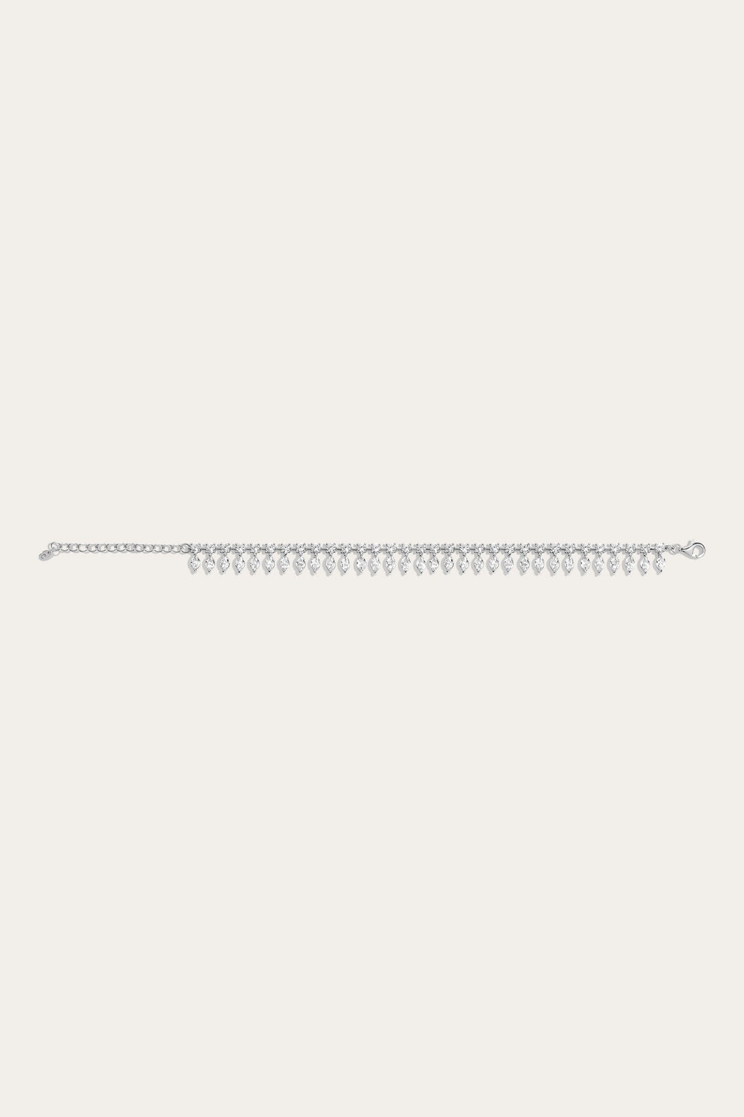 Women’s Marquise Fringe Bracelet | Aurate x The Frye Company Sterling Silver - Frye