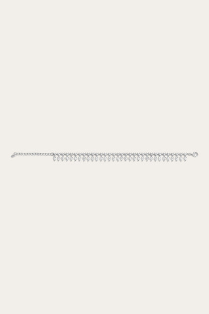 Women’s Marquise Fringe Bracelet | Aurate x The Frye Company Sterling Silver - Frye