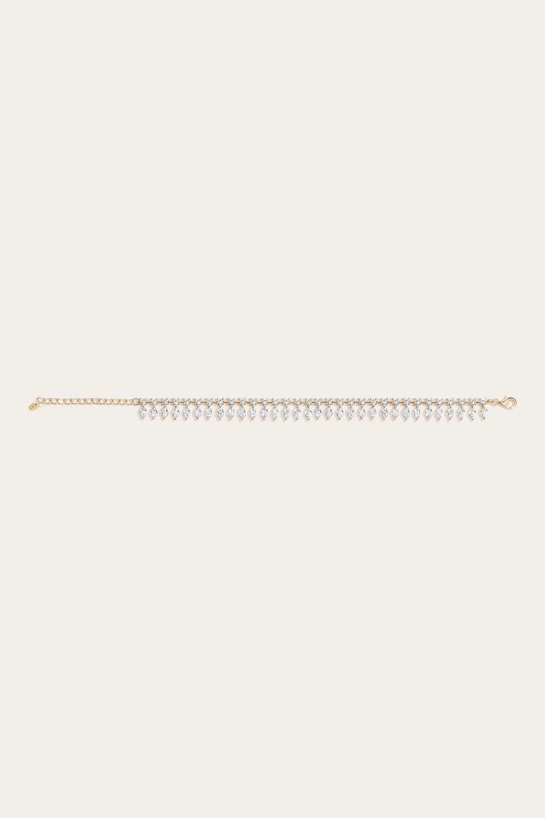Women’s Marquise Fringe Bracelet | Aurate x The Frye Company Yellow Vermeil - Frye