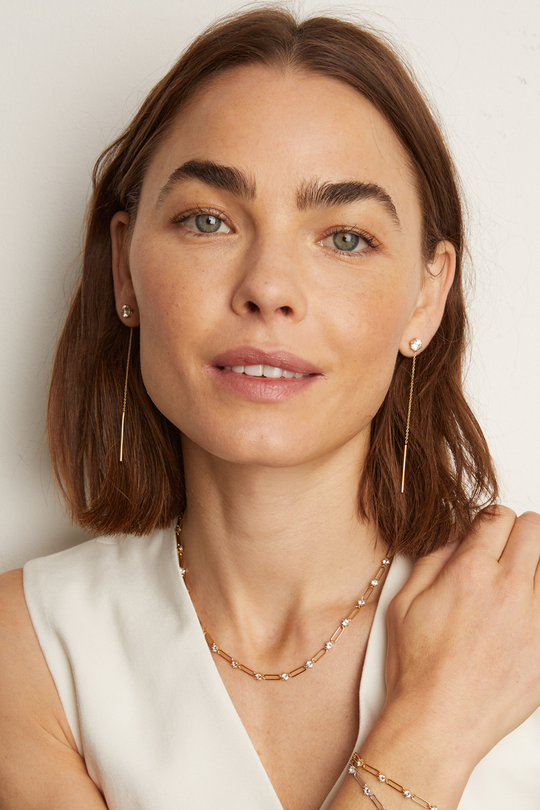 Women’s Spur Lariat Earrings | Aurate x The Frye Company Yellow Vermeil - Frye