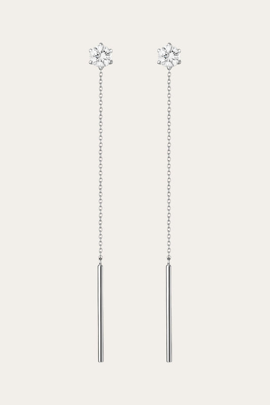Women’s Spur Lariat Earrings | Aurate x The Frye Company Sterling Silver - Frye