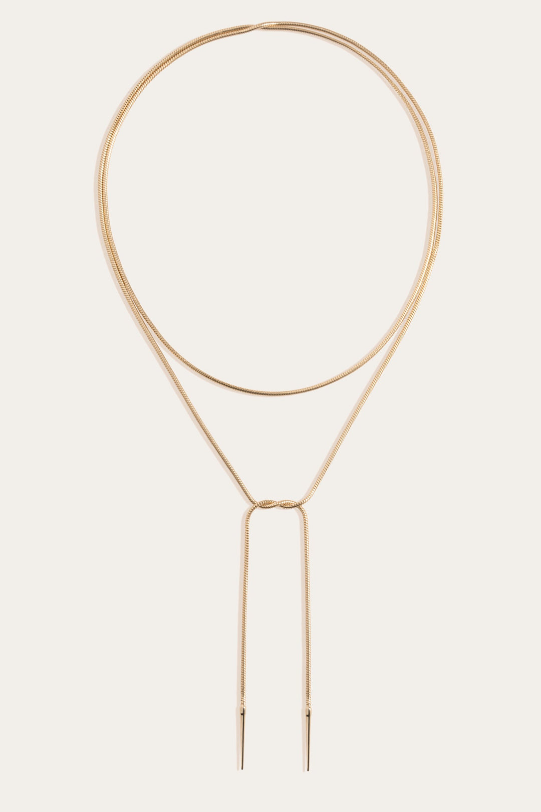 Women’s Lasso Wrap Necklace | Aurate x The Frye Company Yellow Vermeil - Frye