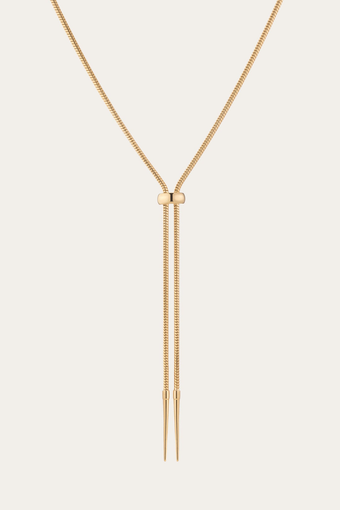 Women’s Lasso Bolo Necklace | Aurate x The Frye Company Yellow Vermeil - Frye