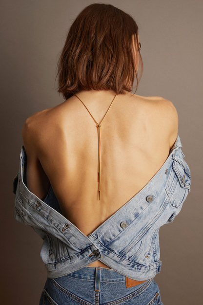 Women’s Lasso Bolo Necklace | Aurate x The Frye Company Yellow Vermeil - Frye