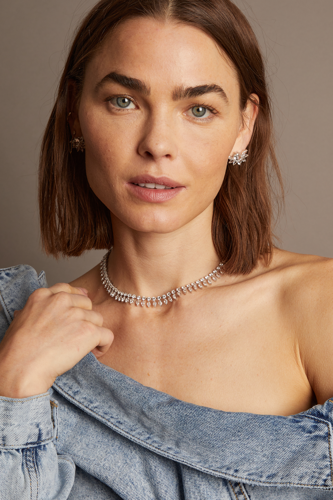 Women’s Marquise Fringe Necklace | Aurate x The Frye Company Sterling Silver - Frye
