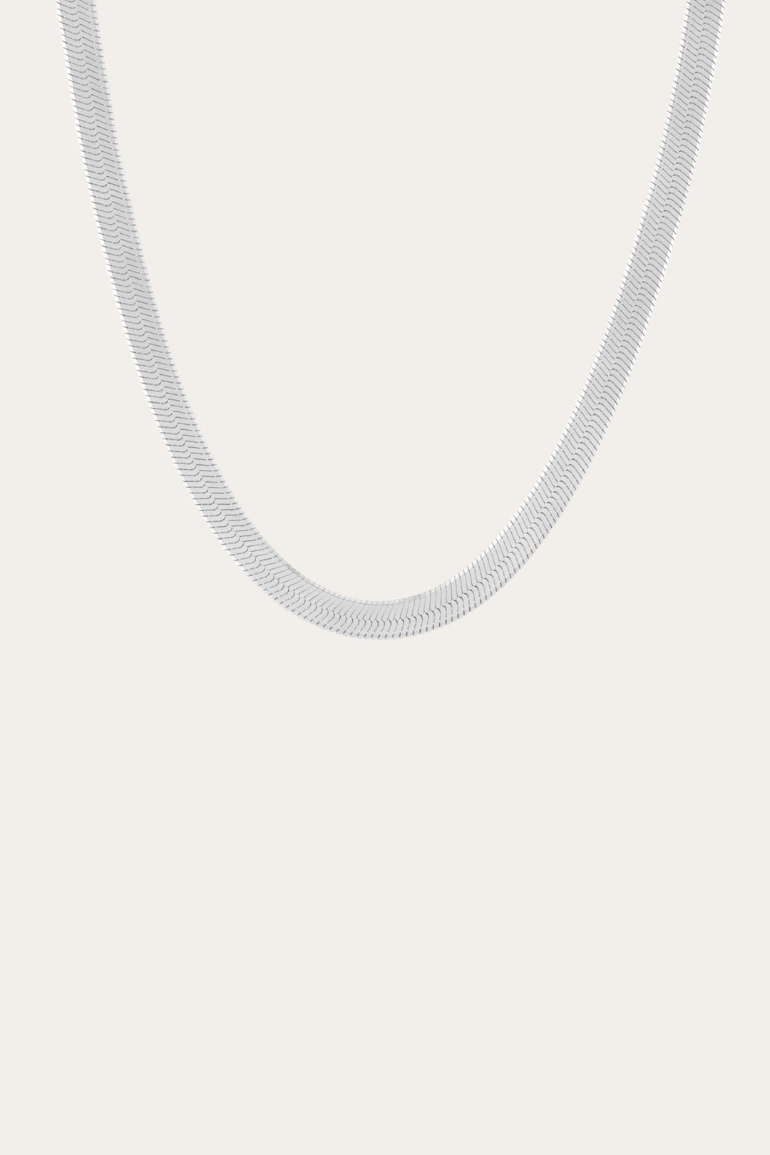 Women’s Extra Bold Herringbone Necklace | Aurate x The Frye Company Sterling Silver - Frye