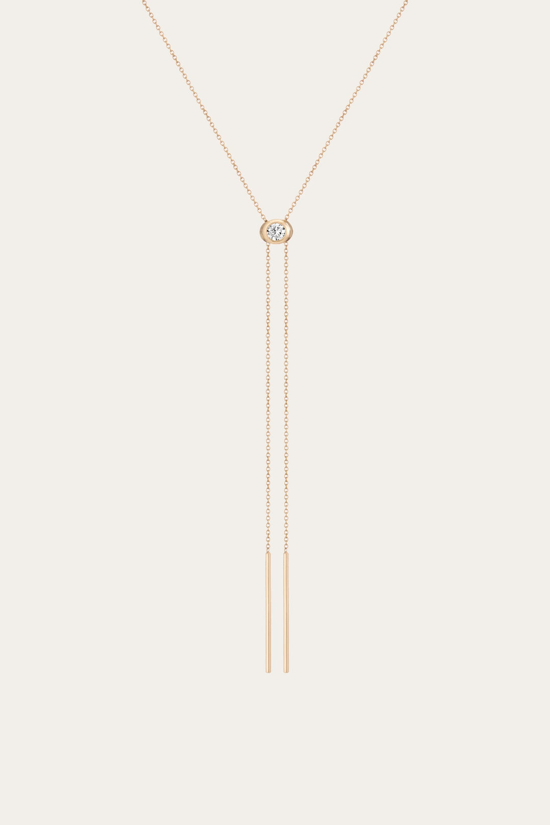 Women’s Lab Grown Diamond Bolo Necklace | Aurate x The Frye Company 14k Yellow Gold - Frye