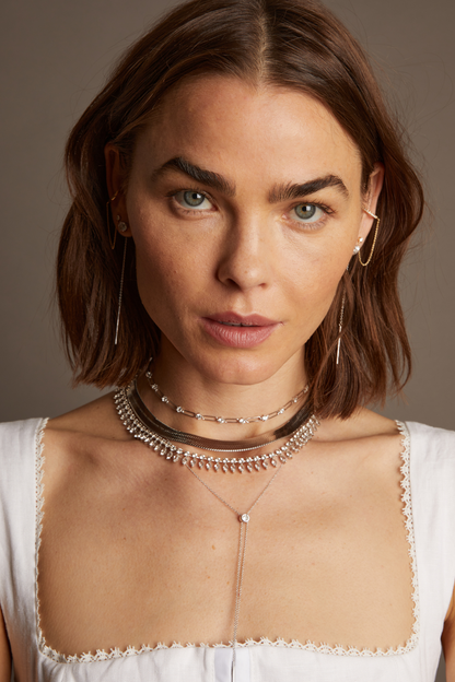 Women’s Lab Grown Diamond Bolo Necklace | Aurate x The Frye Company 14k Yellow Gold - Frye