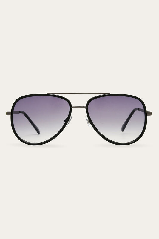Reagan Black Sunglasses Black - Frye