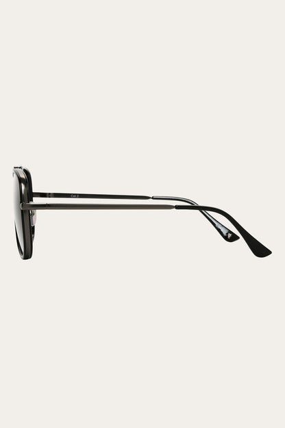 Reagan Black Sunglasses Black - Frye
