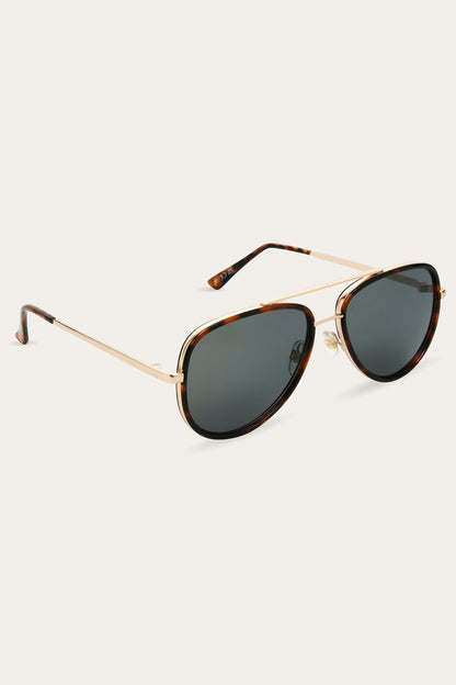 Reagan Tort Sunglasses Tort - Frye