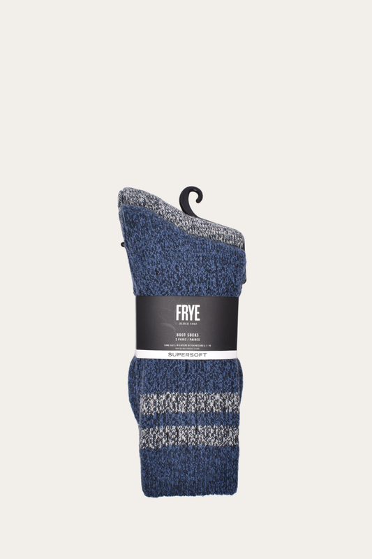 Women’s Navy Super Soft Boot Socks 2 Pack Navy - Frye