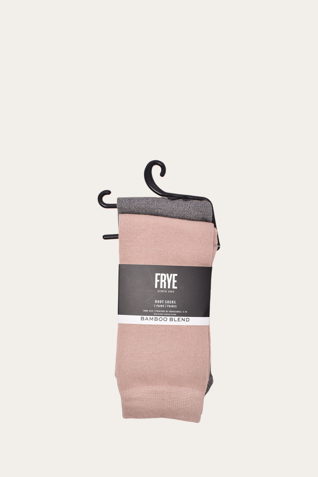 Women’s Blush Bamboo Boot Socks 2 Pack Blush - Frye