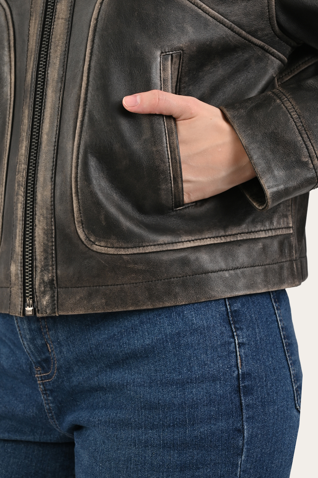 Black Clancy Jacket Black - Frye