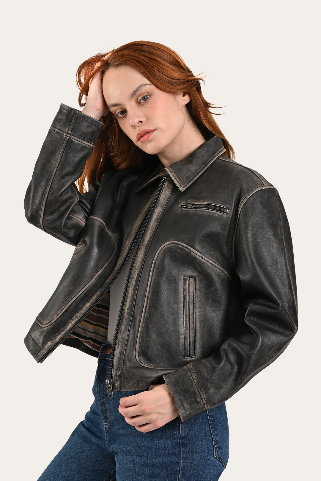 Black Clancy Jacket Black - Frye