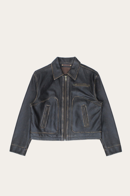 Black Clancy Jacket Black - Frye