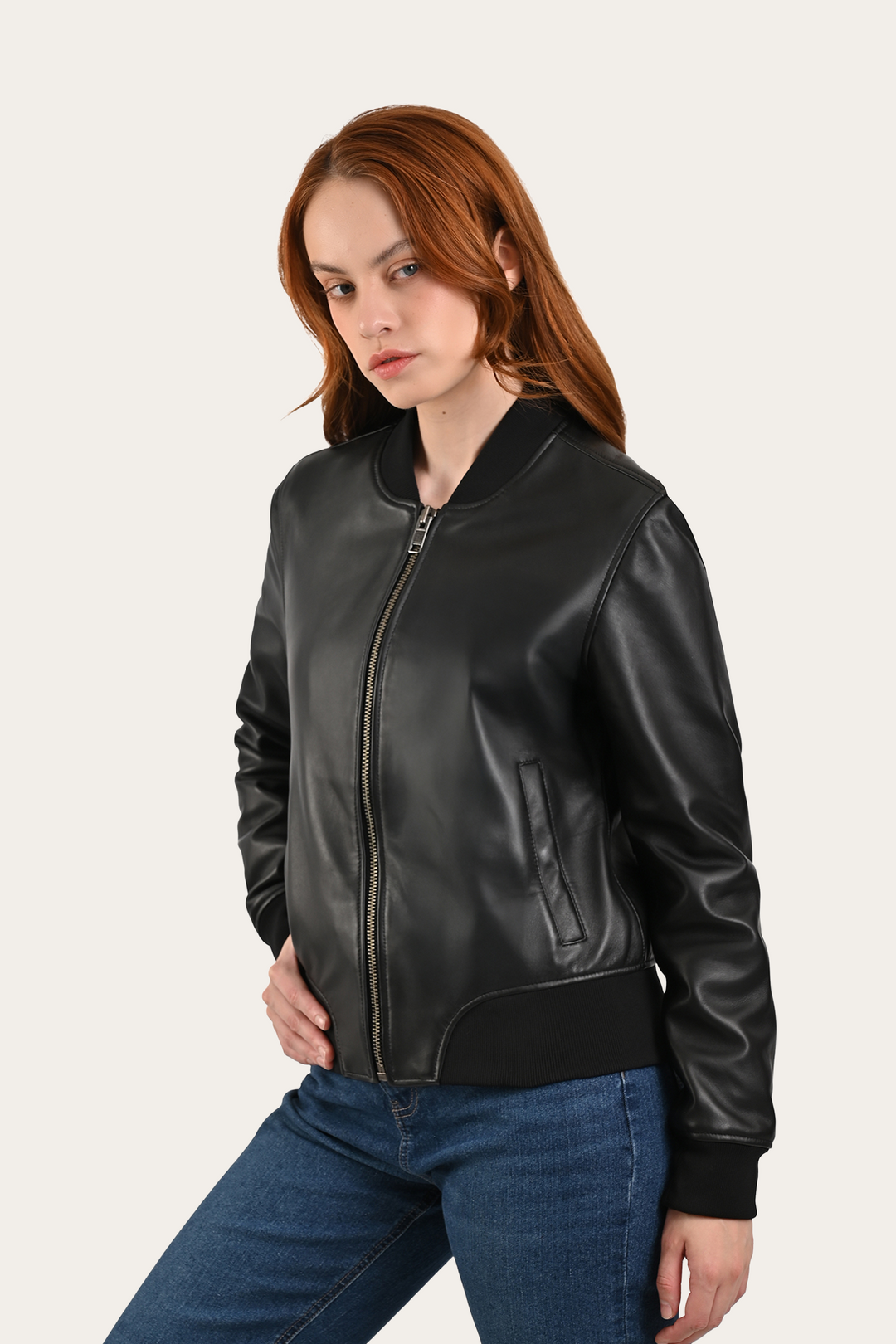 Black Bolton Bomber Jacket Black - Frye