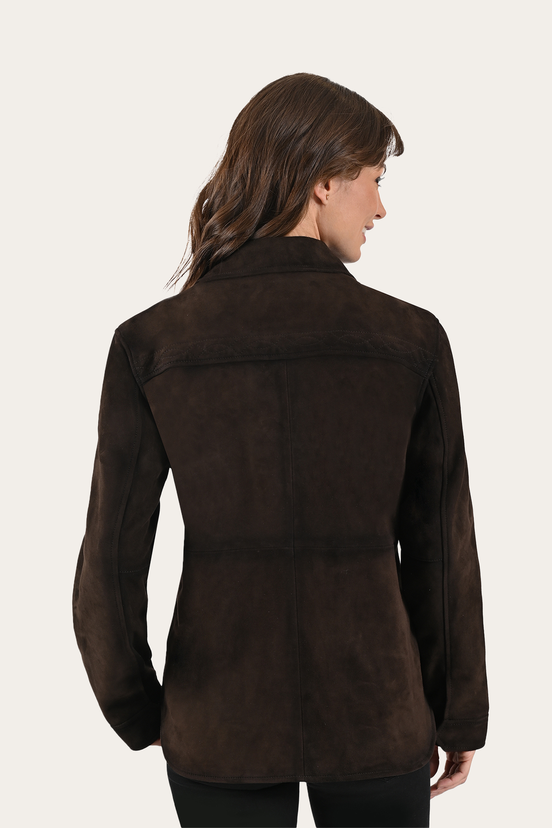 Dark Brown Avett Overshirt Jacket Dark Brown - Frye