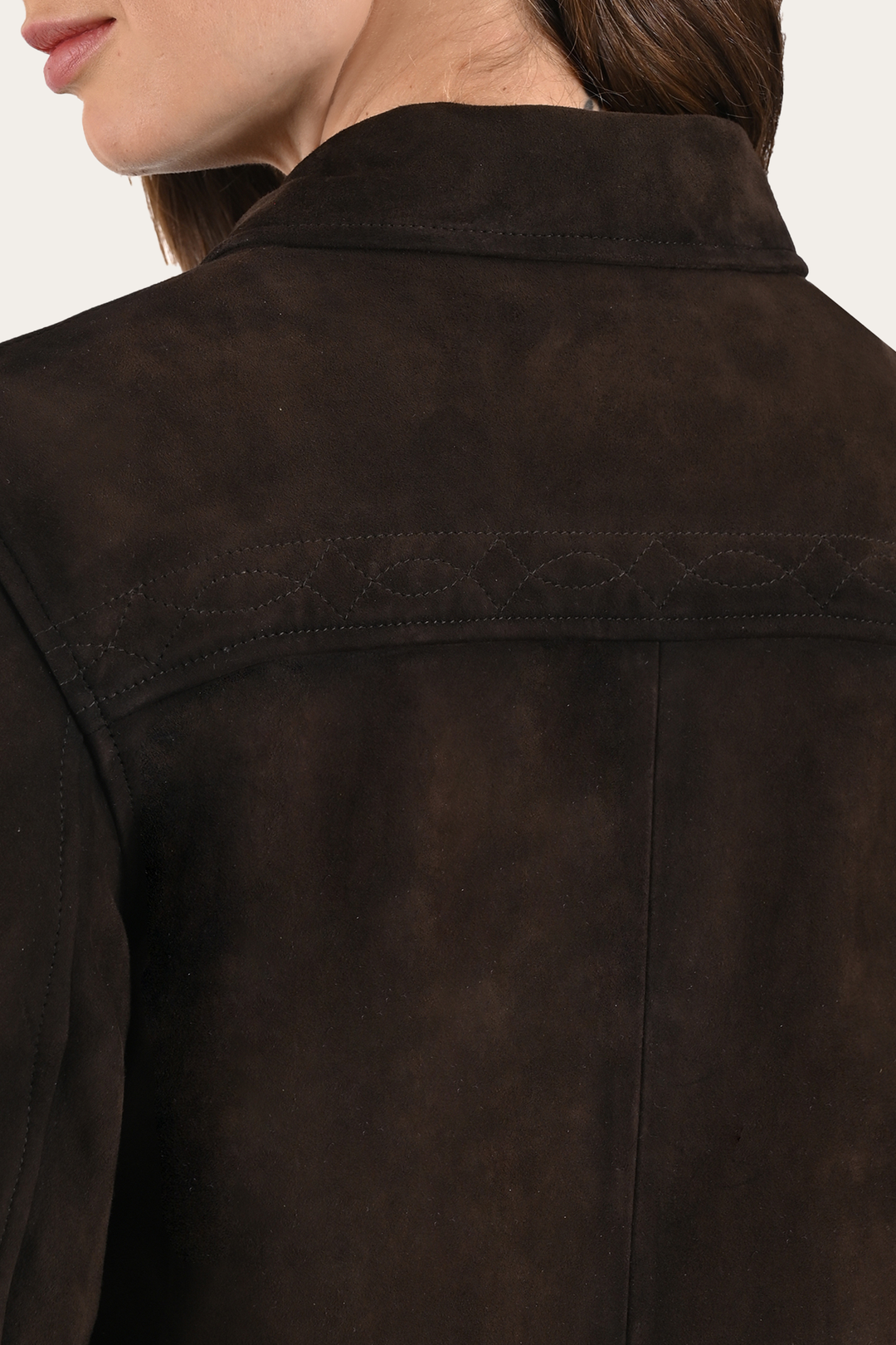 Dark Brown Avett Overshirt Jacket Dark Brown - Frye