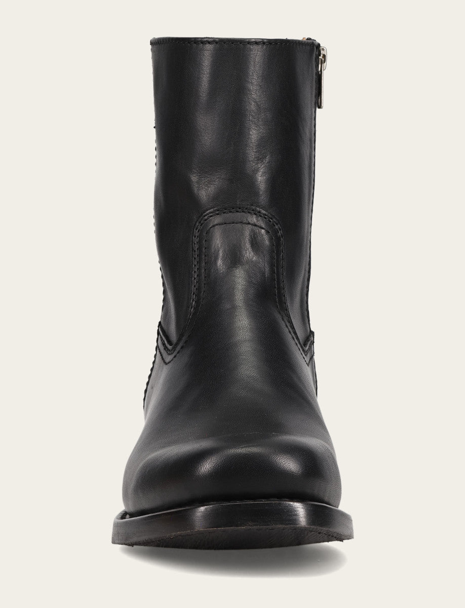Men's Black Campus Inside Zip Boot Black - Frye