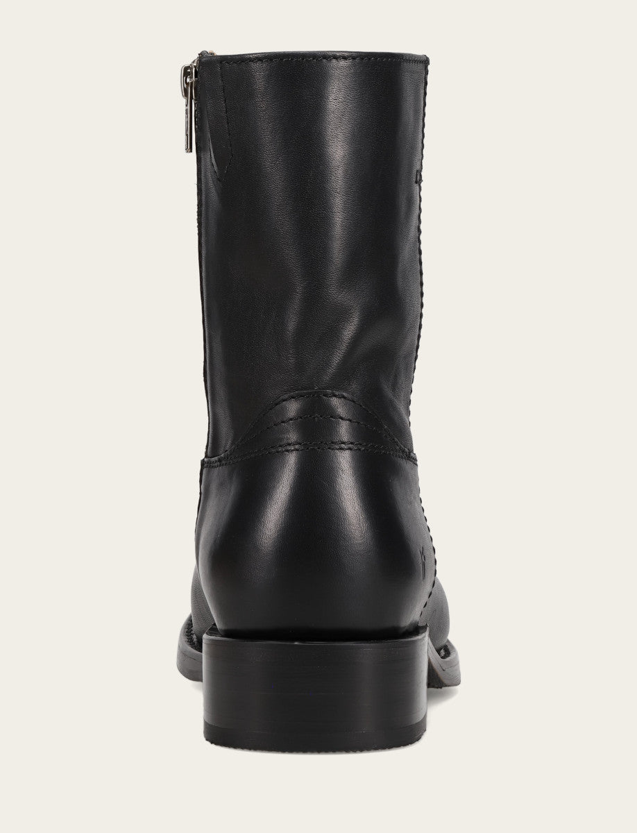 Men's Black Campus Inside Zip Boot Black - Frye