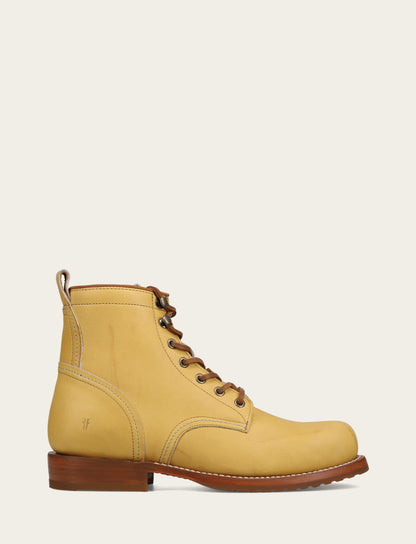 Men's Banana Hudson Workboot Plain Toe Boot Banana - Frye