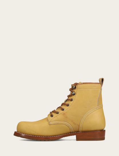 Men's Banana Hudson Workboot Plain Toe Boot Banana - Frye
