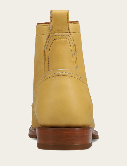 Men's Banana Hudson Workboot Plain Toe Boot Banana - Frye