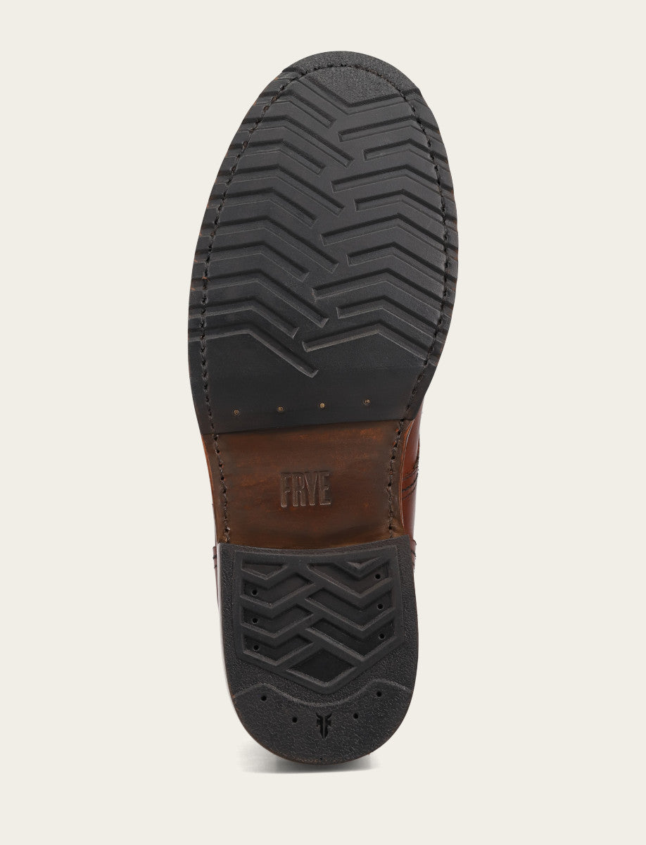Men's Whiskey Hudson Workboot Plain Toe Boot Whiskey - Frye