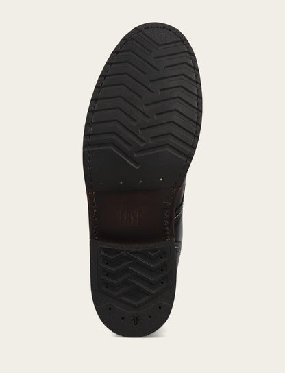 Men's Black Hudson Workboot Plain Toe Black - Frye