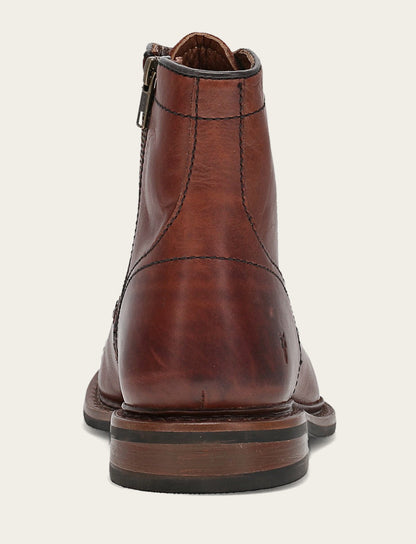 Men's Brown Paul Mid Lace Boot Brown - Frye