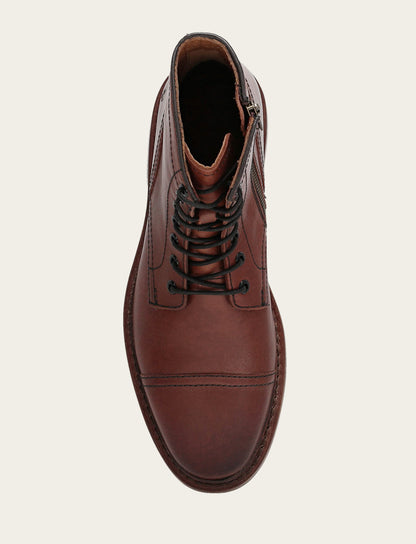 Men's Brown Paul Mid Lace Boot Brown - Frye