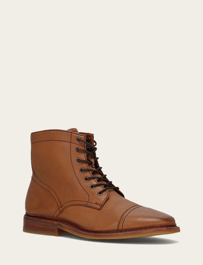 Men's Saddle Paul Mid Lace Boot Saddle - Frye