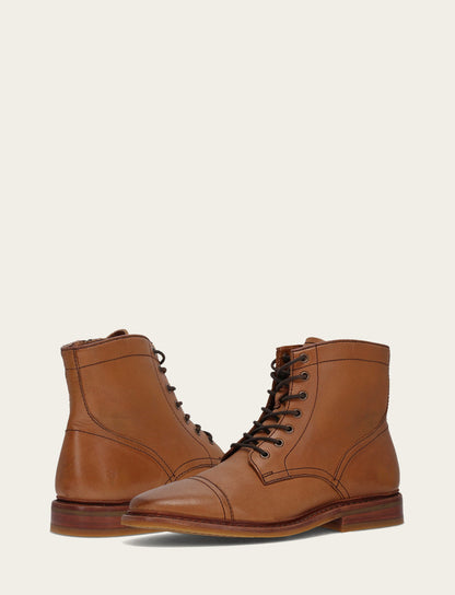 Men's Saddle Paul Mid Lace Boot Saddle - Frye