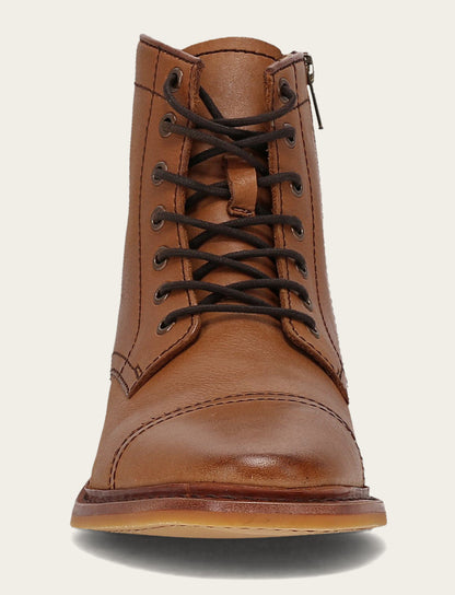Men's Saddle Paul Mid Lace Boot Saddle - Frye
