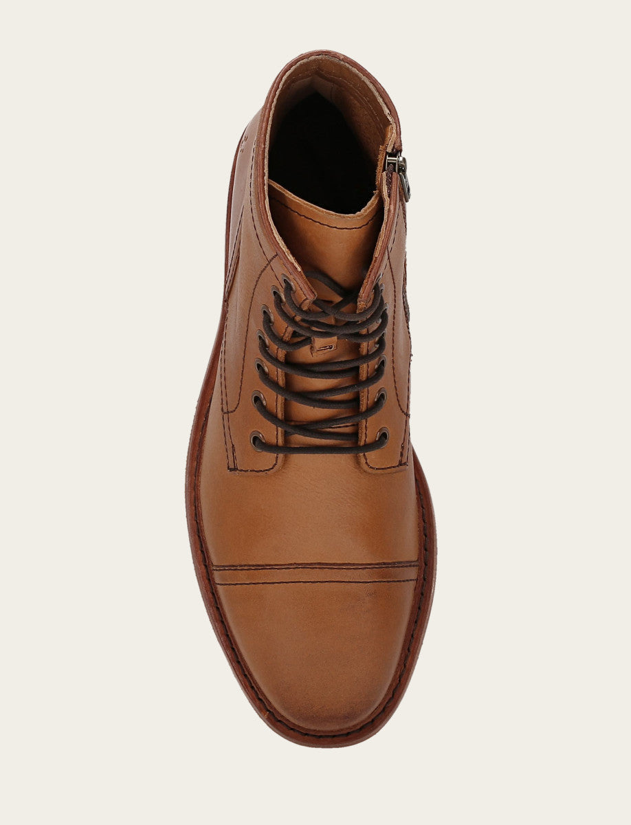 Men's Saddle Paul Mid Lace Boot Saddle - Frye